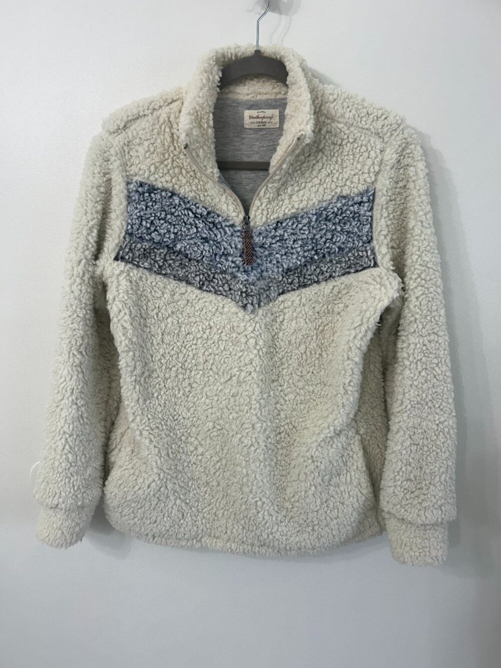 Weatherproof vintage Fleece 1/4 zip cozy pullover